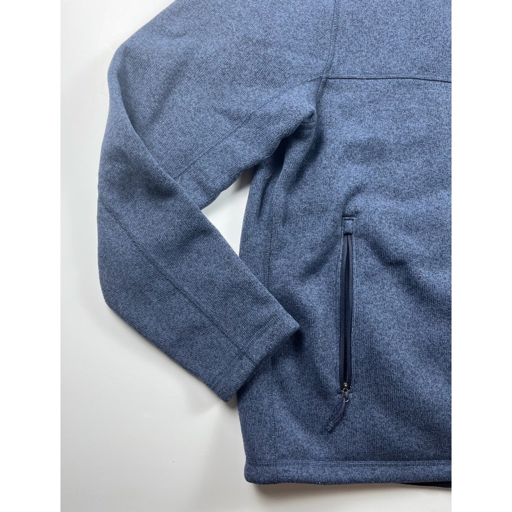 The North Face Gordon Lyons Full Zip Hoodie Mens Large Blue Fleece Jacket - Picture 6 of 12